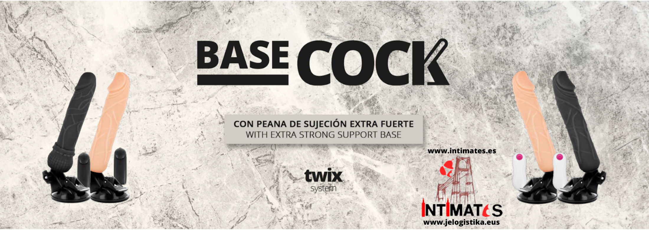 Basecock son los nuevos consoladores vibratorios de fabricación estadounidense más realistas del mundo!, que puedes adquirir en intimates.es "Tu Personal Shopper Erótico Online"