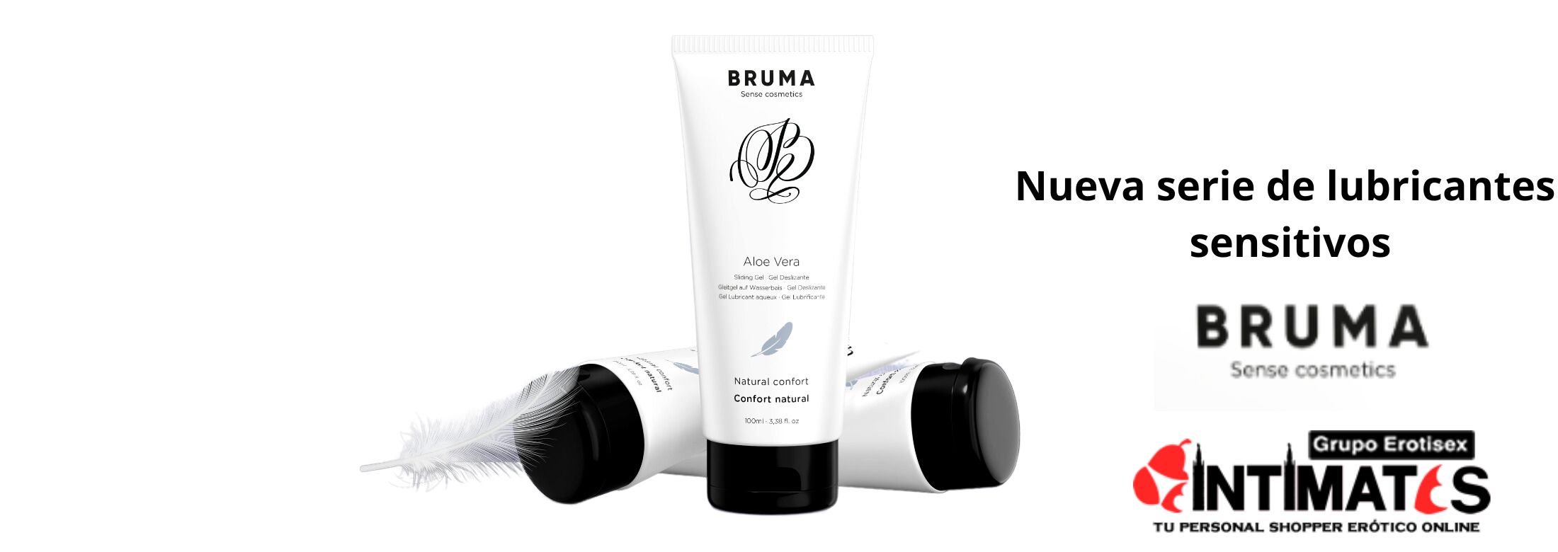 Lubricantes intimos Bruma, que puedes adquirir en intimates.es "Tu Personal Shopper Erótico Online"