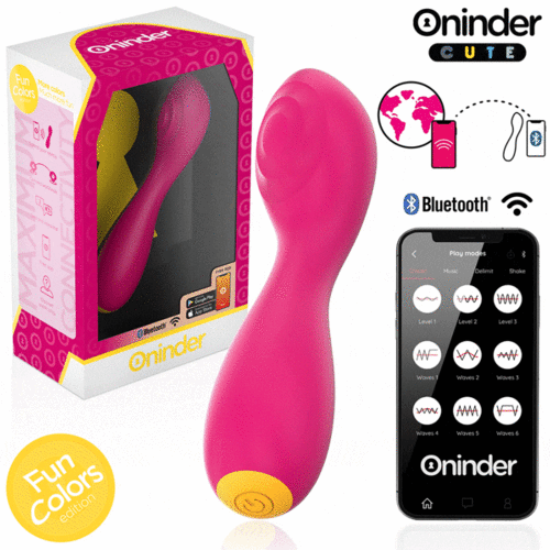 Cute · Vibrador con 9 velocidades y App · Oninder