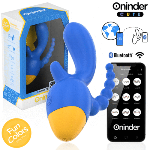 Cute · Vibrador con 9 velocidades y App · Oninder