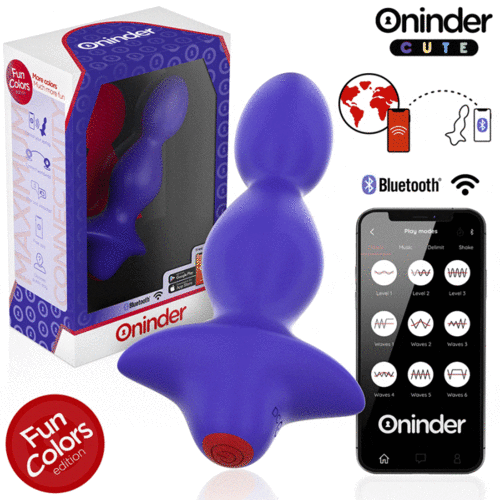 Cute · Vibrador con 9 velocidades y App · Oninder