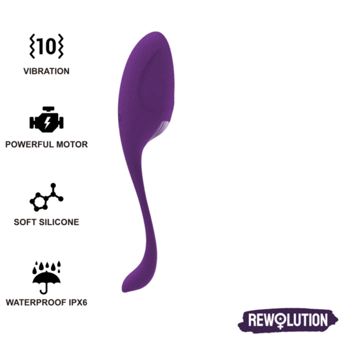 Rewovo · Huevo vibrador recargable · Rewolution, que puedes adquirir en intimates.es "Tu Personal Shopper Erótico Online"