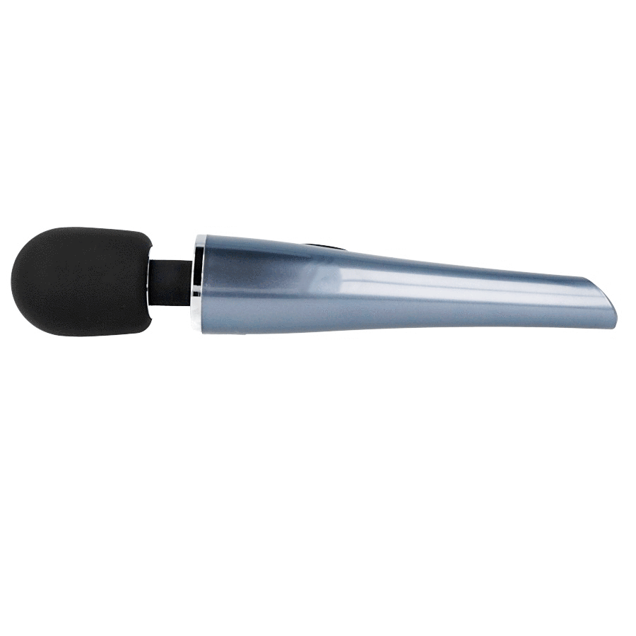 Dexter · Magic Wand Massage · Black & Silver, que puedes adquirir en intimates.es "Tu Personal Shopper Erótico Online" 