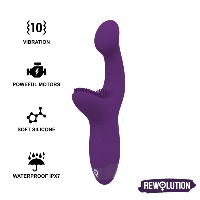 Rewokiss · Vibrador de clítoris y punto A  · Rewolution, que puedes adquirir en intimates.es "Tu Personal Shopper Erótico Online"