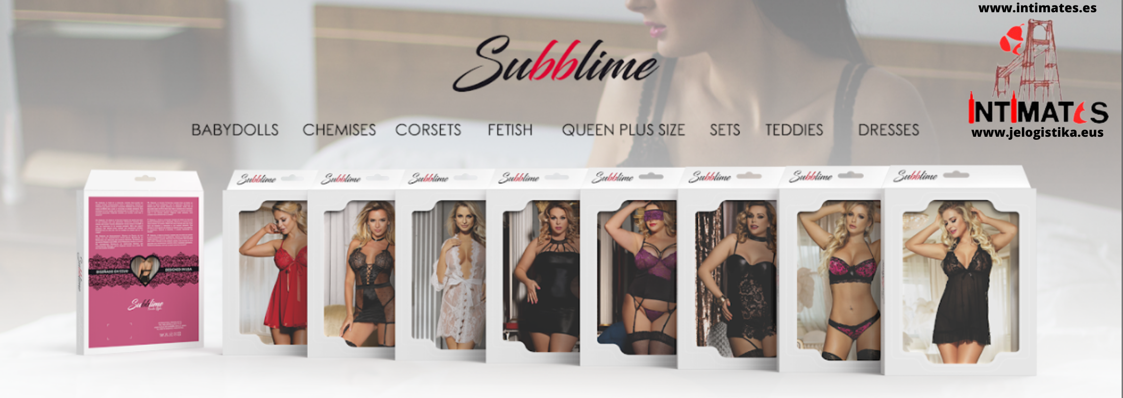 Subblime Female Style lencería para mujeres que quieran sentirse extremadamente sexys e irresistibles, que puedes adquirir en en intimates.es "Tu Personal Shopper Erótico Online"