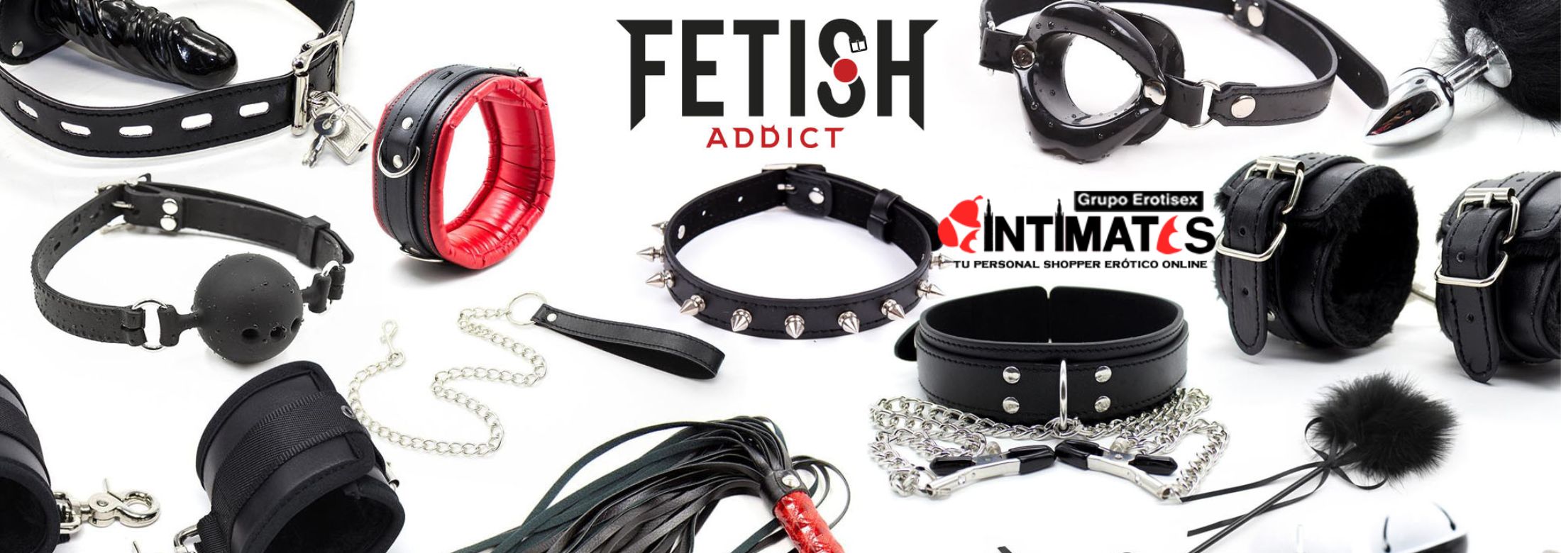 Fetish Addict es la colección perfecta para el BDSM, calidad y resistencia aptas para cualquier juego!, que puedes adquirir en intimates.es "Tu Personal Shopper Erótico Online"