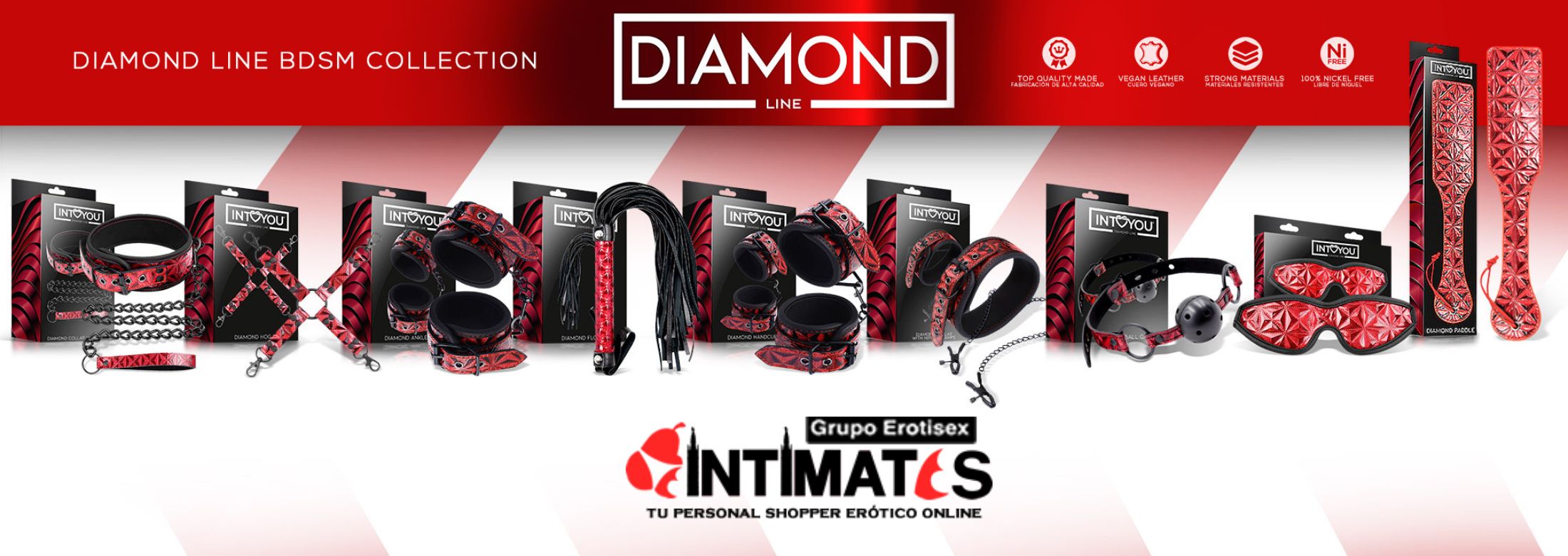 Te presentamos la coleccion Diamond Line de Intoyou, que puedes adquirir en intimates.es "Tu Personal Shopper Erótico Online" 