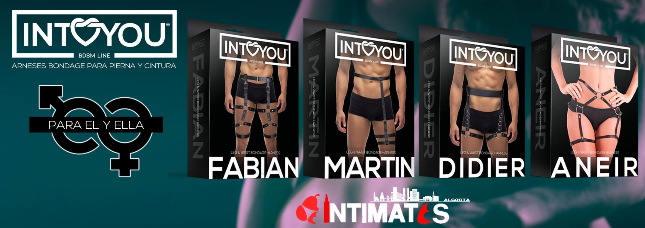 Te presentamos la colección Fetish de Intoyou, todas diferentes y perfectas para cada ocasión, que puedes adquirir en intimates.es "Tu Personal Shopper Erótico Online"