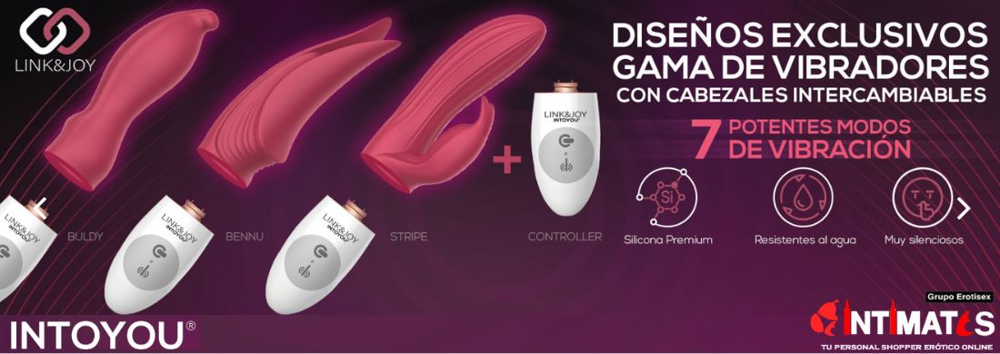 Si estás indecisa y no sabes que juguete prefieres, la gama Link&Joy es la tuya, que puedes adquirir en intimates.es "Tu Personal Shopper Erótico Online" 