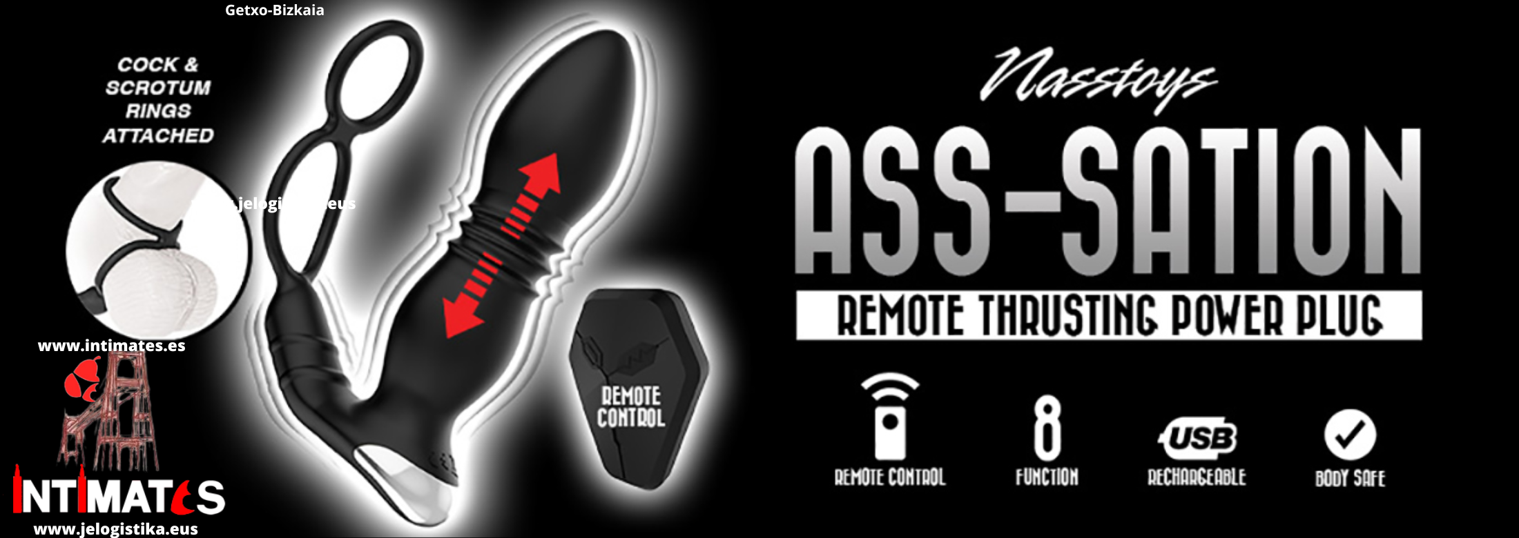 Nasstoys, que puedes adquirir en intimates.es "Tu Personal Shopper Erótico Online"