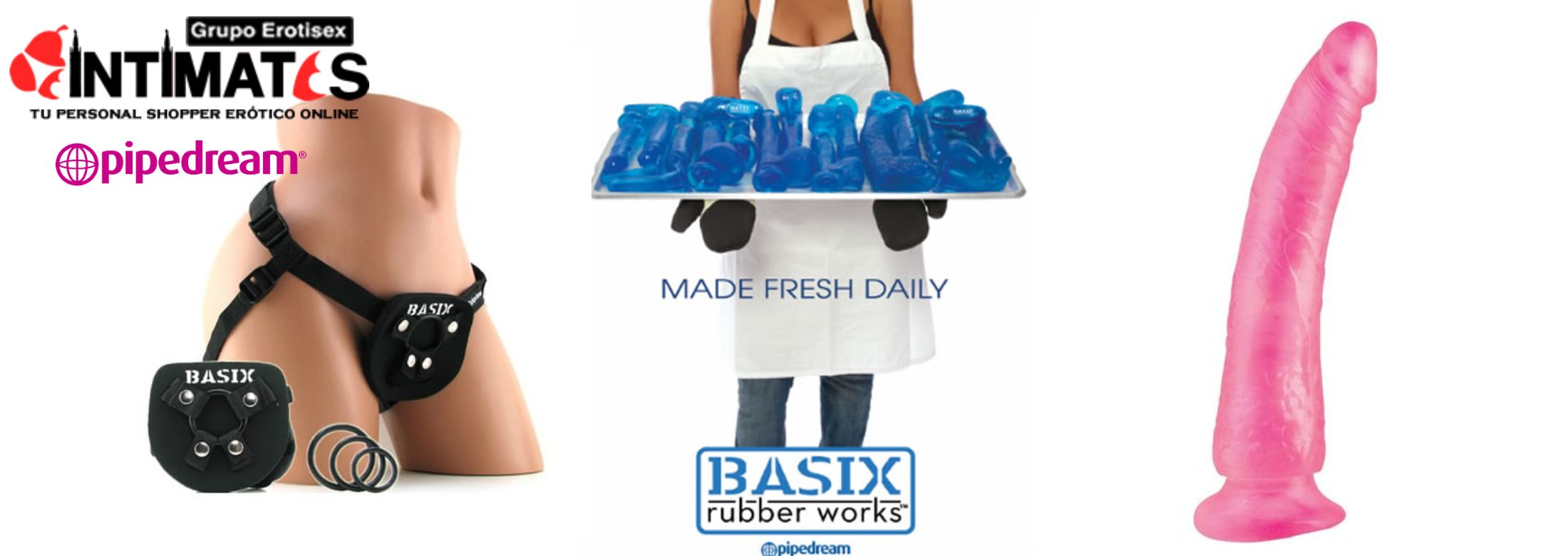 Basix rubber works de Pipedream, que puedes adquirir en intimates.es "Tu Personal Shopper Erótico Online"