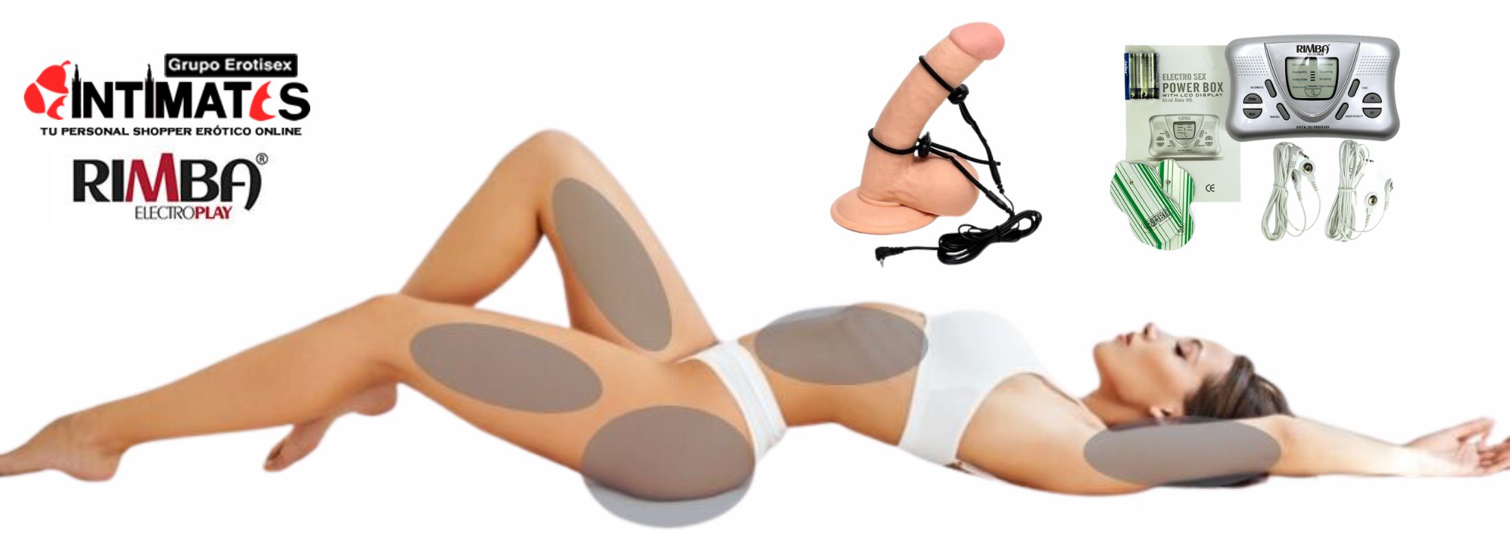 Rimba ElectroPlay te ofrece juguetes para vivir noches de BDSM sin límite y que puedes adquirir en intimates.es "Tu Personal Shopper Erótico Online"