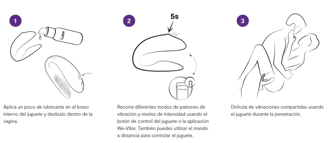 Sync O · Vibrador para parejas · We-Vibe